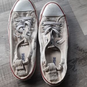 Beige Converse